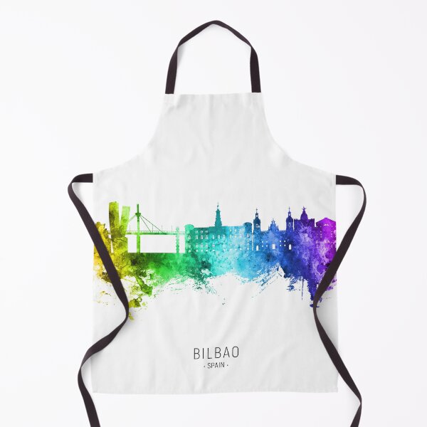 Item preview, Bilbao Spain Skyline designed and sold by ArtPrints.