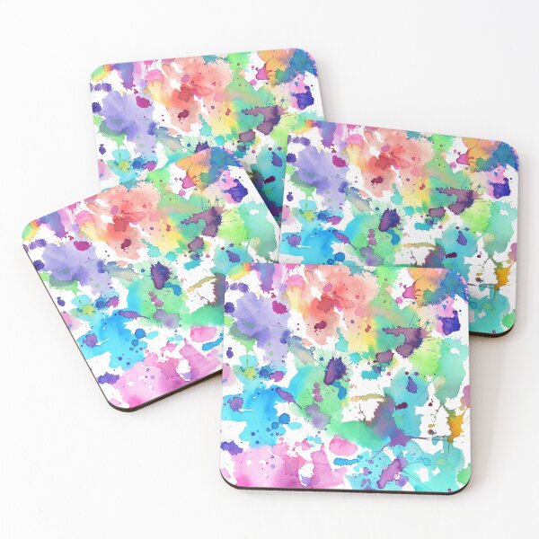 Item preview, Multicolour Watercolour Paint Splash designed and sold by SaltySerenity.