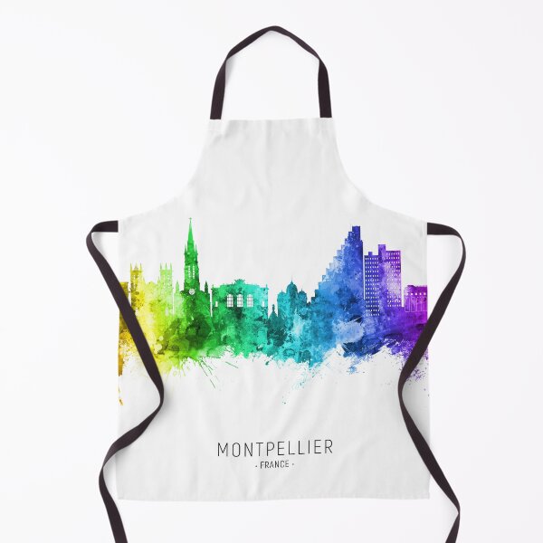 Item preview, Montpellier France Skyline designed and sold by ArtPrints.