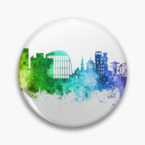 Item preview, Southend-on-Sea England Skyline designed and sold by ArtPrints.