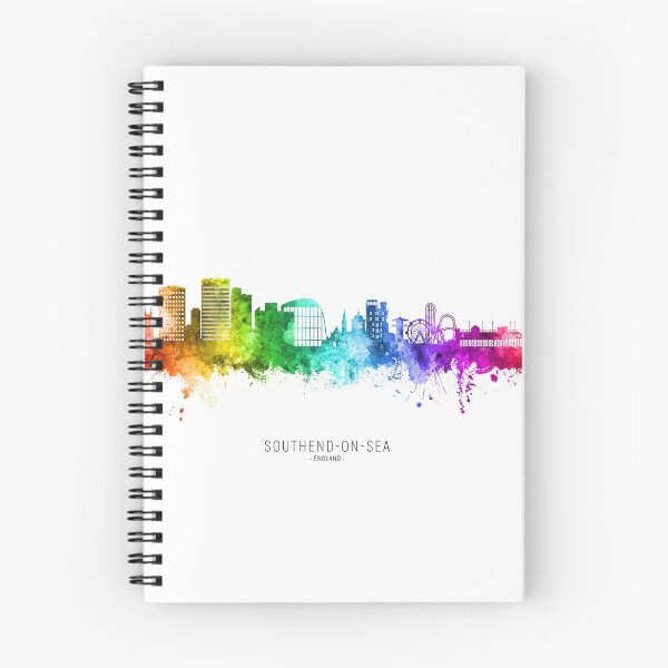 Item preview, Southend-on-Sea England Skyline designed and sold by ArtPrints.