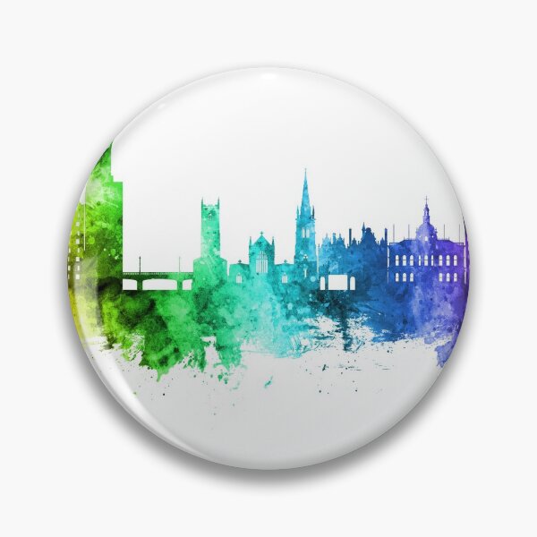 Item preview, Ipswich England Skyline designed and sold by ArtPrints.