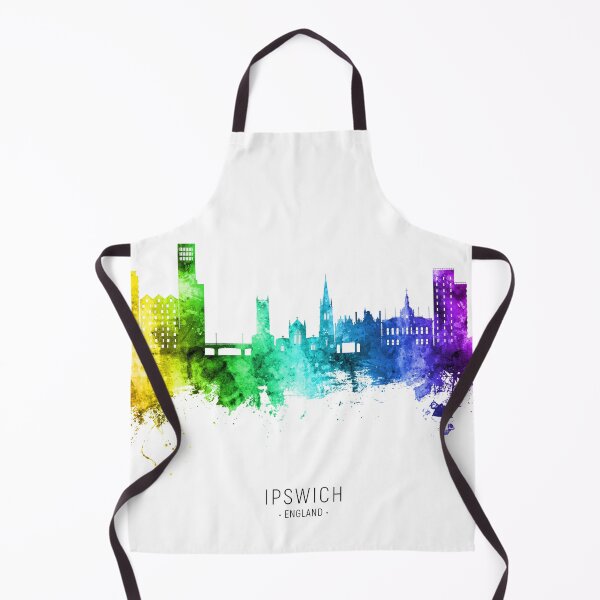 Item preview, Ipswich England Skyline designed and sold by ArtPrints.
