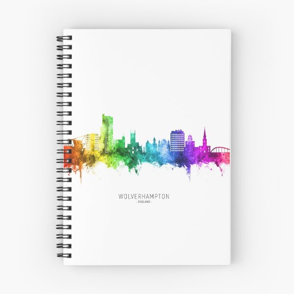 Item preview, Wolverhampton England Skyline designed and sold by ArtPrints.