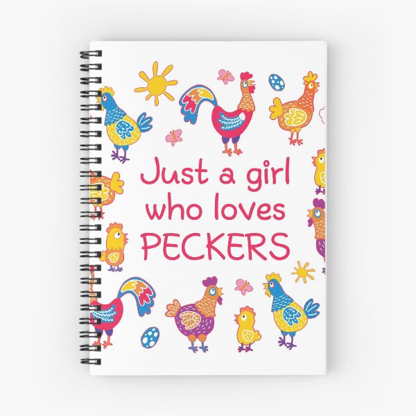 Item preview, Just a girl who loves peckers designed and sold by lifewithbirds.