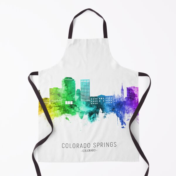 Artikelvorschau, Colorado Springs Colorado Skyline entworfen und verkauft von ArtPrints.