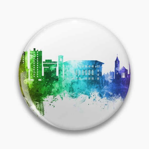 Item preview, Cedar Falls Iowa Skyline designed and sold by ArtPrints.