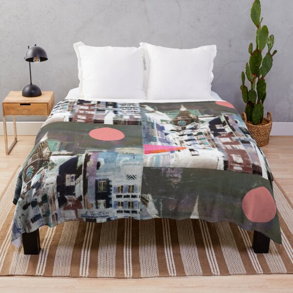 Item preview, Zug Switzerland Urban Pop Art City Funky Houses Shabby Old Town Buildings Modern Art Vintage Retro Wanderlust Downtown Homeland designed and sold by ExquisiteShots.