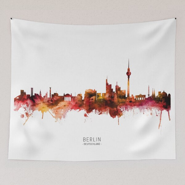 Item preview, Berlin Germany Skyline designed and sold by ArtPrints.