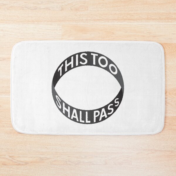 Item preview, This Too Shall Pass designed and sold by So Witcasm ?.