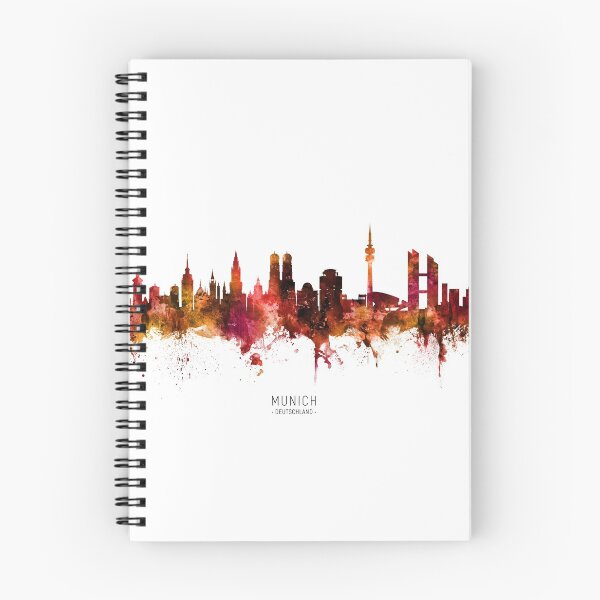 Item preview, Munich Germany Skyline designed and sold by ArtPrints.