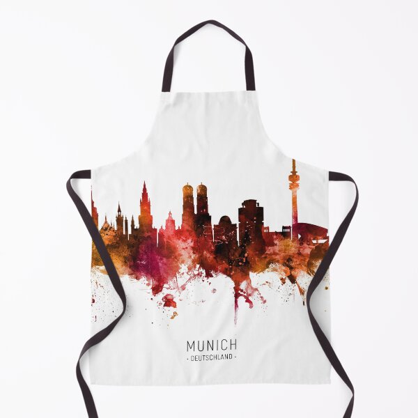 Item preview, Munich Germany Skyline designed and sold by ArtPrints.