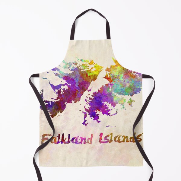 Item preview, Falkland Islands watercolor map designed and sold by paulrommer.