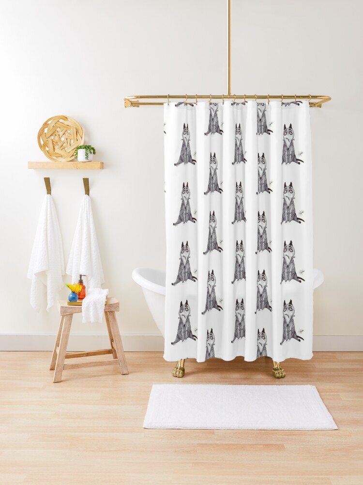 Witch Shower Curtain, Witchy Shower Curtain, Witchy Decor