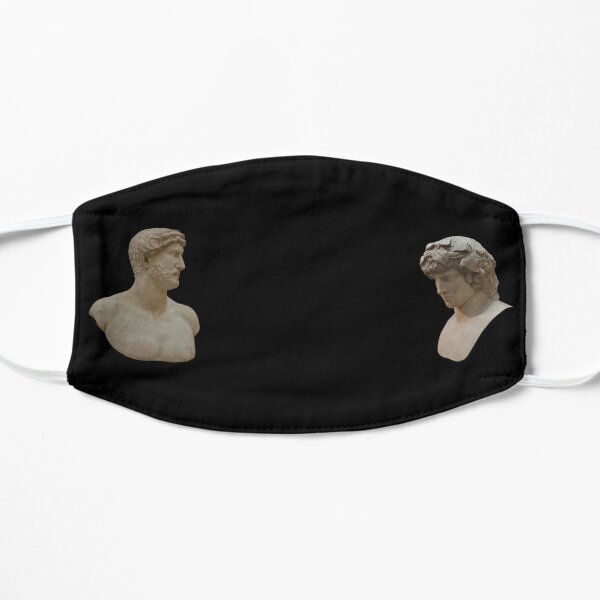 Hadrian and Antinous Flat Mask