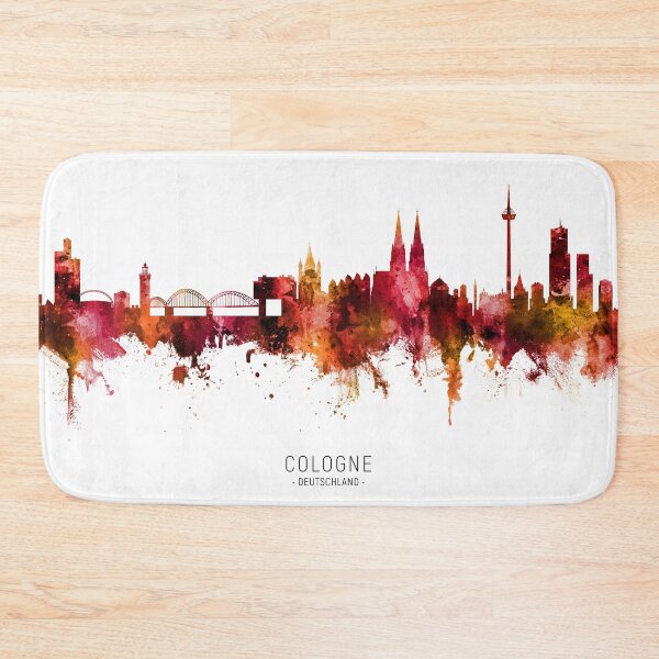 Item preview, Cologne Germany Skyline designed and sold by ArtPrints.