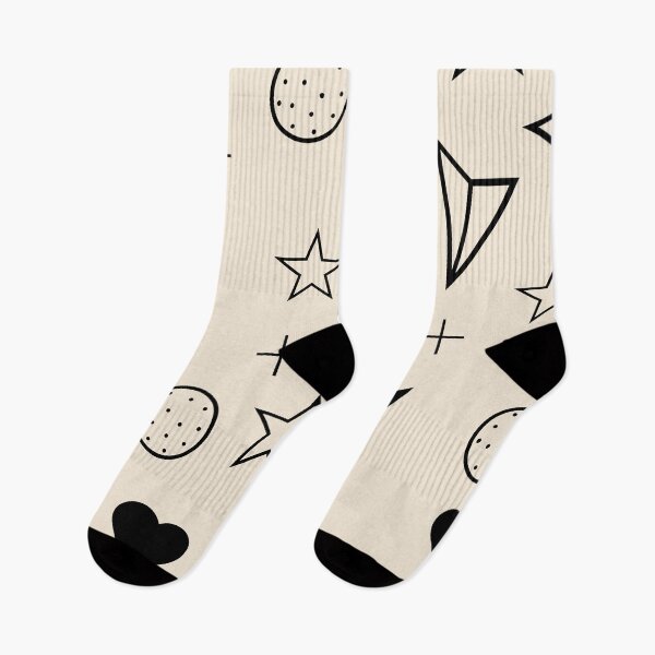 Item preview, Cream and black line art designed and sold by becwdoodles.