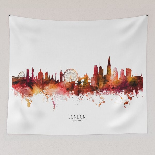 Item preview, London England Skyline designed and sold by ArtPrints.