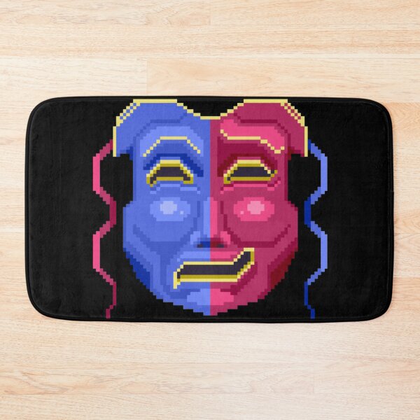 Item preview, Pixelated Two Face Drama Mask Play designed and sold by HopeDetour.