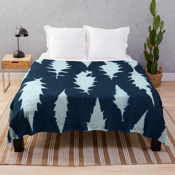 Item preview, Blue botanical floral pattern 6 designed and sold by KasparekFineArt.