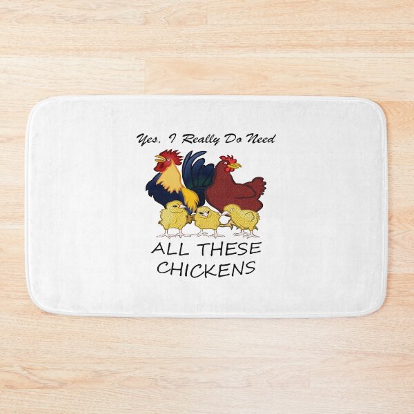 Item preview, Yes I Really Do Need All These Chickens For A Farmer Of That Crazy Chicken Lady in You. Funny Gift idea for Men and Women. designed and sold by Whisov.