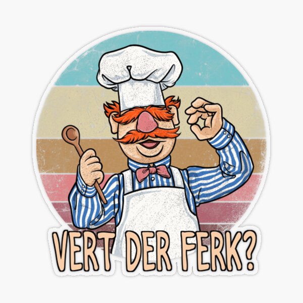 TNND Swedish Chef Vert Der Ferk Poster Vurt Da Furk - Foto 3