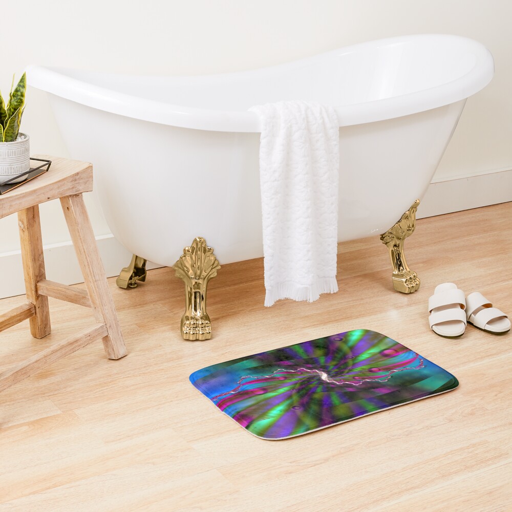 Item preview, Bath Mat designed and sold by vortexvisuals.