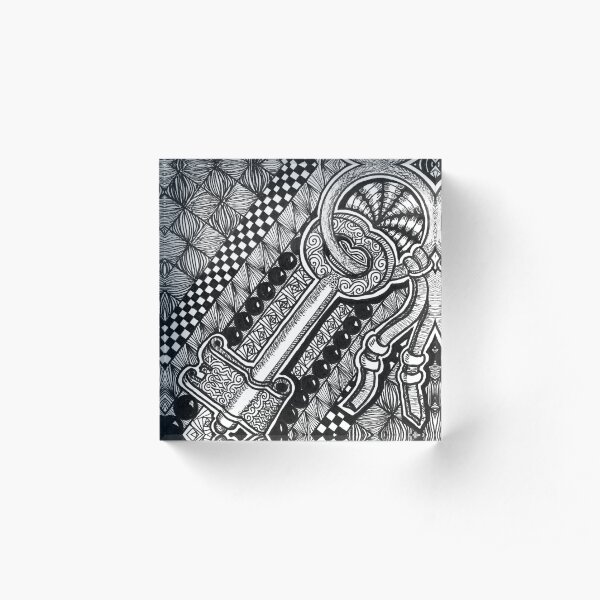 Key Acrylic Block