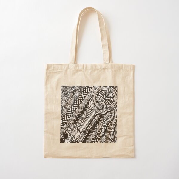 Key Cotton Tote Bag