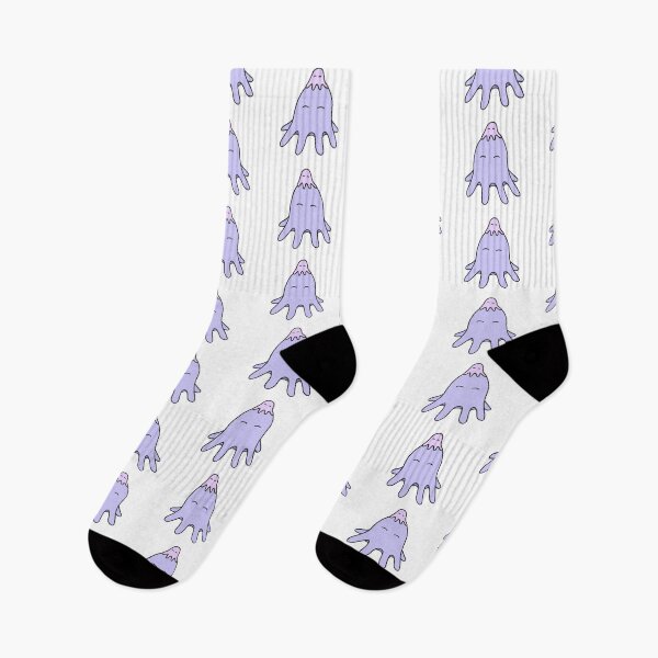 Item preview, Octopus Friends – Lilac on White Repeat designed and sold by ImperfectLife.