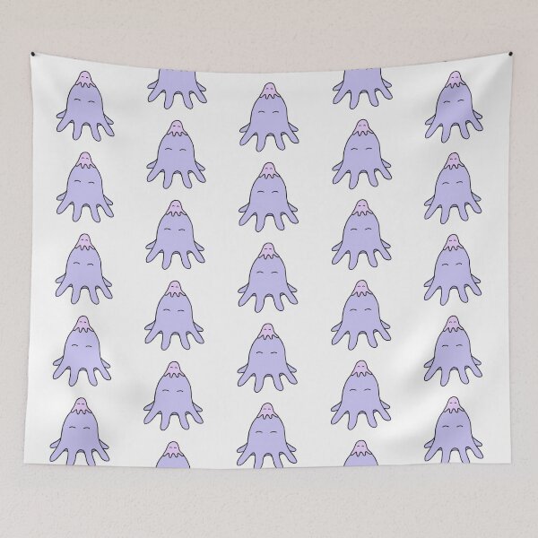 Item preview, Octopus Friends – Lilac on White Repeat designed and sold by ImperfectLife.