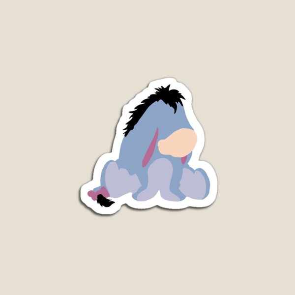 Sad donkey sticker Magnet