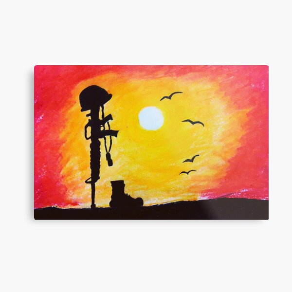 MARTYR Metal Print