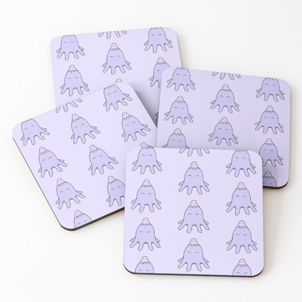 Item preview, Octopus Friends – Lilac on Light Purple Repeat designed and sold by ImperfectLife.