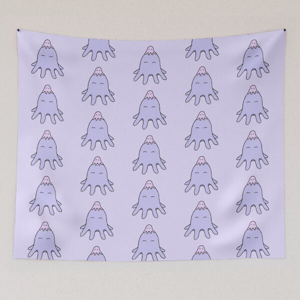 Item preview, Octopus Friends – Lilac on Light Purple Repeat designed and sold by ImperfectLife.