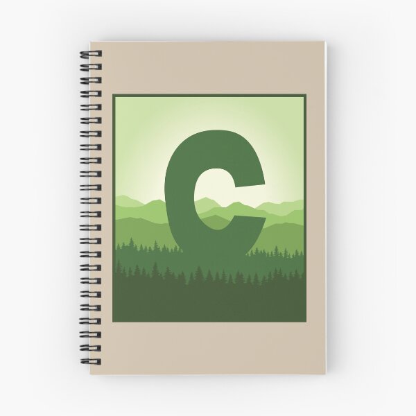 Item preview, Letter C - In the Pine Forrest designed and sold by pixelinga.