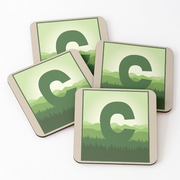 Item preview, Letter C - In the Pine Forrest designed and sold by pixelinga.