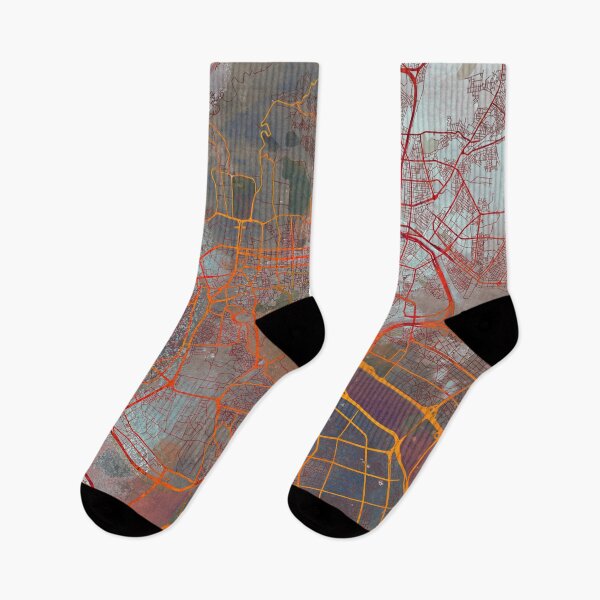 Item preview,  Seoul South Korea Street Map Urban designed and sold by IvonDesign.