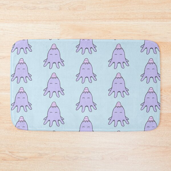 Item preview, Octopus Friends – Lilac on Powder Blue Repeat designed and sold by ImperfectLife.
