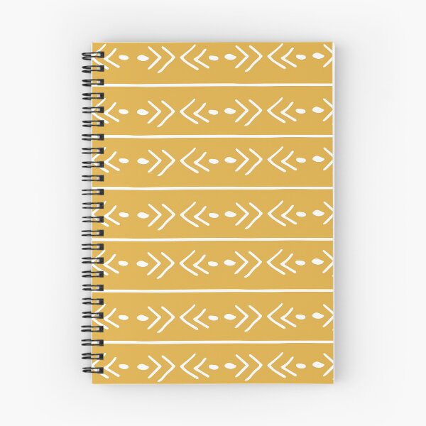 Item preview, Mudcloth, African, Yellow, Boho Wall Art designed and sold by meggydesigns.