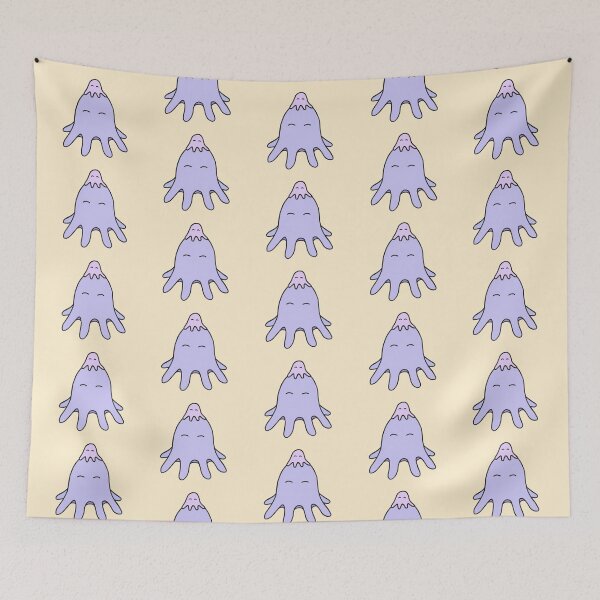 Item preview, Octopus Friends – Lilac on Cream Repeat designed and sold by ImperfectLife.