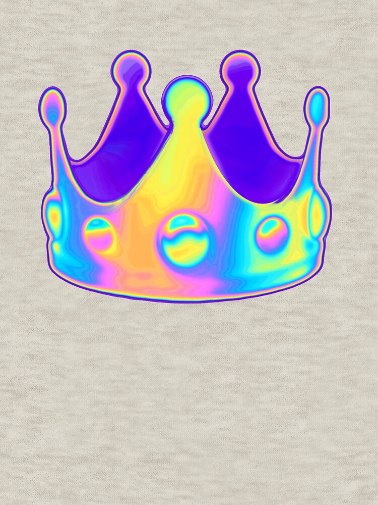 Thumbnail 7 of 7, Classic T-Shirt, Holographic Crown designed and sold by dinaaaaaah.