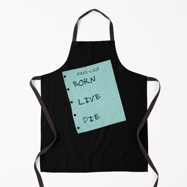 Item preview, Nihilist Shopping List designed and sold by eldram.