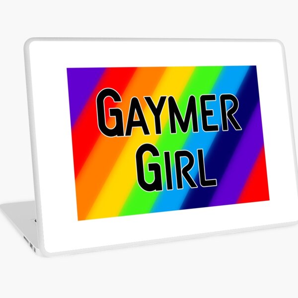 Gaymer Girl Laptop Skin