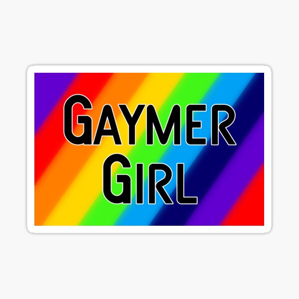 Gaymer Girl Sticker