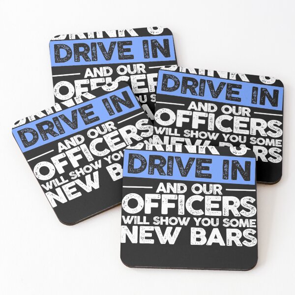 Item preview, Drink Funny Police Lock Grid designed and sold by Grinover.