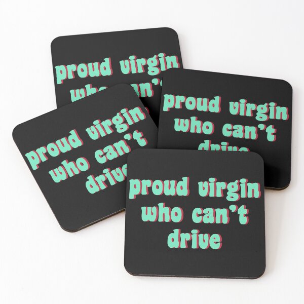 Item preview, proud virgin who can't drive designed and sold by TikTokTalk.