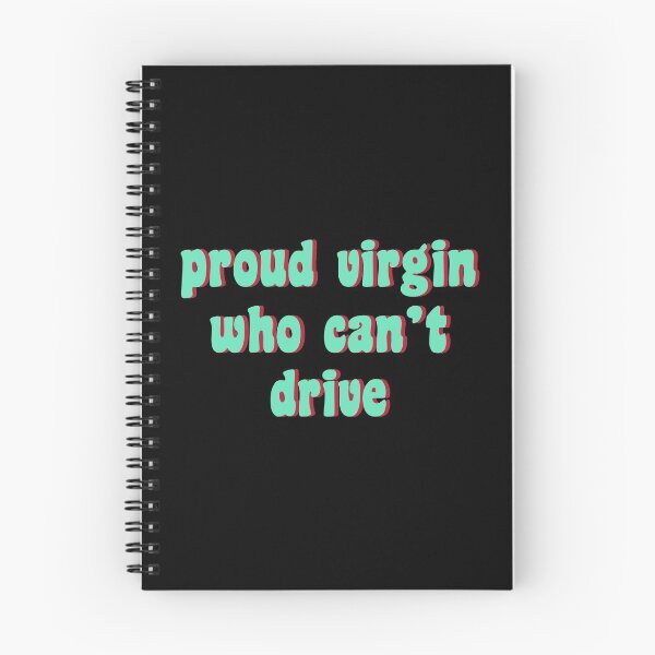 Item preview, proud virgin who can't drive designed and sold by TikTokTalk.