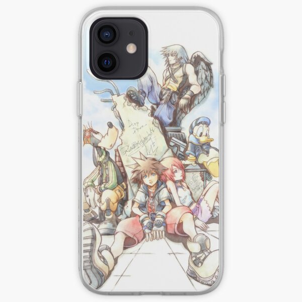 Kingdom Hearts - Artwork iPhone Soft Case