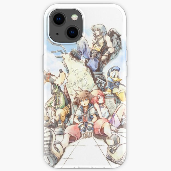 Kingdom Hearts - Artwork iPhone Soft Case